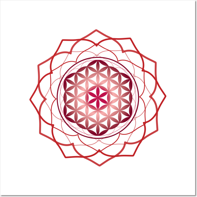 Sacred Geometry Symbol Wall Art by emma17